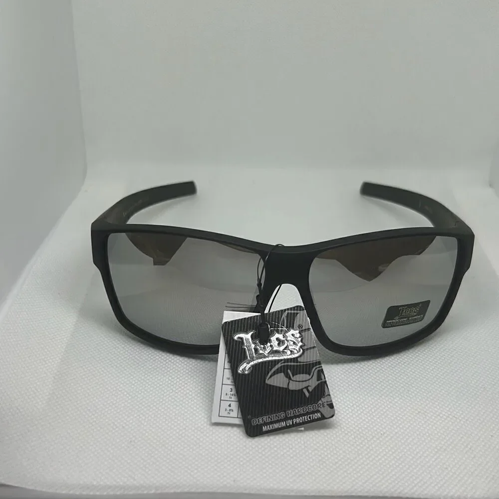 Locs Mens Mirrored Hardcore Sunglasses